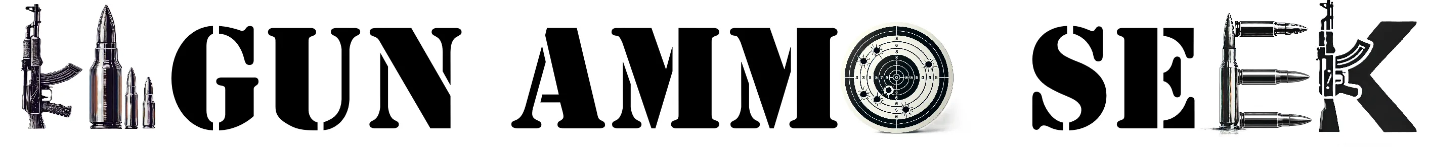 Gun Ammo Seek Logo